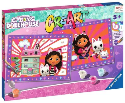 Immagine prodotto di Ravensburger CreArt La casa delle bambole di Gabby
