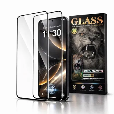 Produktbild von 2X Full Panzerfolie Für Samsung Galaxy S26 Ultra Mit Fingerabdruck Funktion Voll Kleber Displayschutz Schutzglas Echt Glas 9H Für Panzerglas