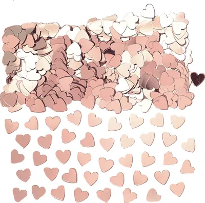 Produktbild von Amscan Redgold Heart Konfetti Deko 14g