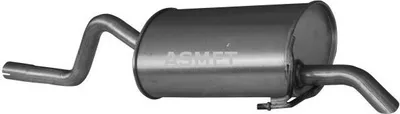Produktbild von ASMET 10.059 Endschalldämpfer für RENAULT CLIO II (BB0/1/2, CB0/1/2) Auspuff
