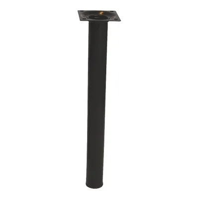Produktbild von STAHLROHRFUSS Stahlrohrfuß / Möbelfuß Tischbein 12 1040 01 Rund Schw. 400mm