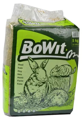 Imagen del producto de Heno BoWit para conejos y roedores, 5 kg