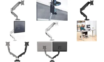 Produktbild von Fellowes Eppa Single Monitorarm weiß