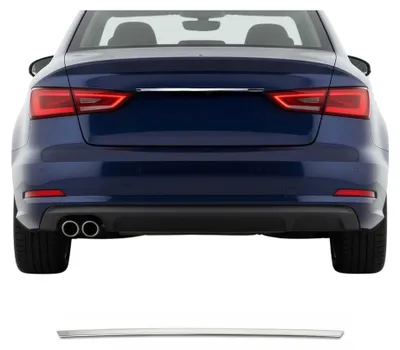 Image de Couvercle de poignée de hayon pour Audi A3 8V Berline 2013-2020 acier inox, Image générée par une IA