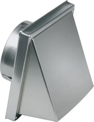 Produktbild von EUROPART Außenhaube 125 10028190 für | Außenlüftungshaube, Haube, Ventilationszubehör