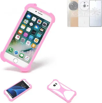 Produktbild von K-S-Trade Handy Hülle kompatibel mit Nubia Z50S PRO Schutz Hülle Bumper Silikon Schutz Hülle Cover Case Silikoncase Silikonbumper TPU Softcase