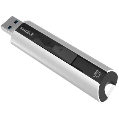 Produktbild von SanDisk Cruzer Extreme Pro 128GB, 128 GB, USB Typ-A, 3.2 Gen 1 (3.1 Gen 1), 260 MB/s, Dia, Schwarz, Silber
