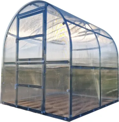 Image de Serre KLASIKA SLIM 2x2m (4m2) avec polycarbonate de 6mm