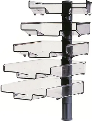 Image de Hansa Aile pivotante avec 5 coupes noir