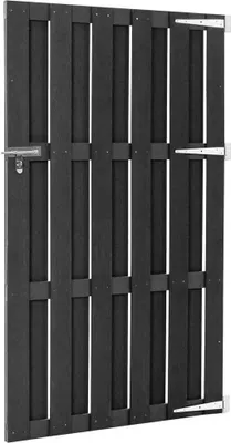 Obrázok produktu pre vidaXL Gartentor WPC 100x180 cm Grau