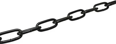 Produktbild von Schweisskette Ø 10 mm, Stahl schwarz verzinkt 5 m