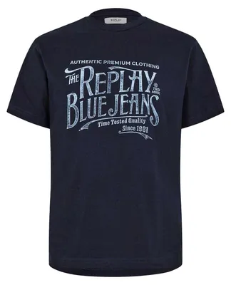 Produktbild von Replay - "Blue Jeans" T-Shirt für Herren GT17919 (M) (Marine)