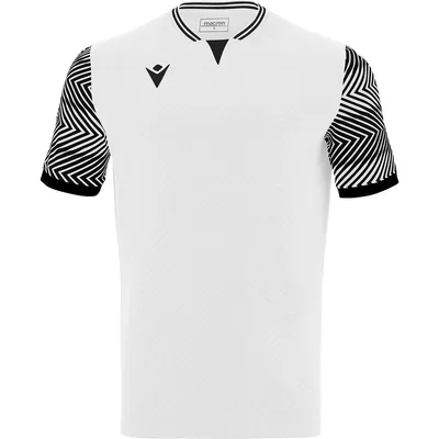 Produktbild von Macron Tureis Trikot Kurzarm Herren - Weiß / Schwarz