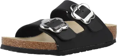 Zdjęcie produktu dla Birkenstock Arizona Flower Buckle Kids Czarny