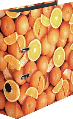Produktbild von Motivordner A4 80mm 'Orangen' Packung mit 10 Stück