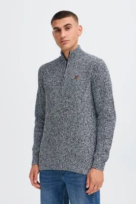Produktbild von !SOLID SDRICARDO Herren Strickpullover Troyer Grobstrick Pullover Baumwollmischung regular fit