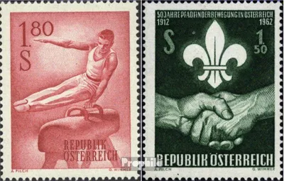 Produktbild von Briefmarken Österreich 1962 Mi 1121,1122 (kompl.Ausg.) postfrisch Sondermarken