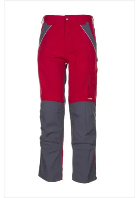 Produktbild von Planam Plaline Bundhose rot/schiefer Gr. 48, 2517048