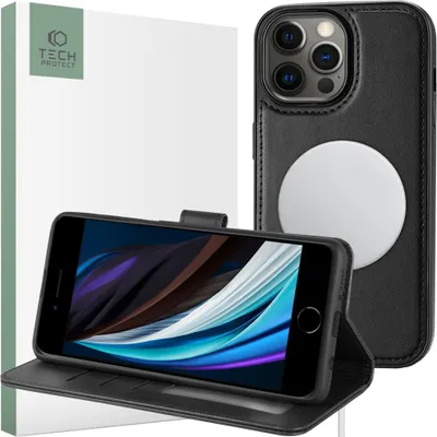 Obrázek produktu pro Tech-Protect Peněženka Magsafe Iphone 12 / 12 Pro Černá
