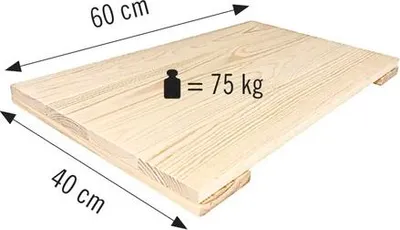 Produktbild von Buildify Regalboden für Holzregalsystem 60x40 cm