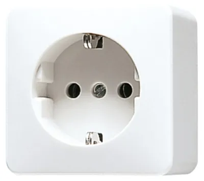 Productafbeelding van JG Schuko-stopcontact 620AWW AP600, 1-voudig, alpinwit