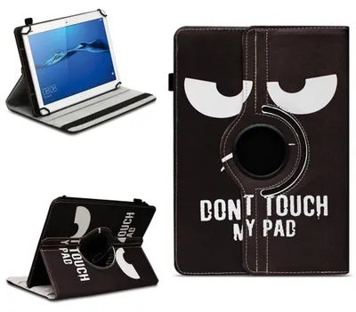 Produktbild von Tablet Hülle für Huawei MediaPad T1 T2 T3 T5 10 Tasche Case 360 Drehbar CoverFarben:Motiv 5