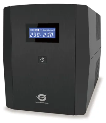Image de CONCEPTRONIC ZEUS USP 2200VA 1320W 4xUK Sockets HID,USB,RJ45