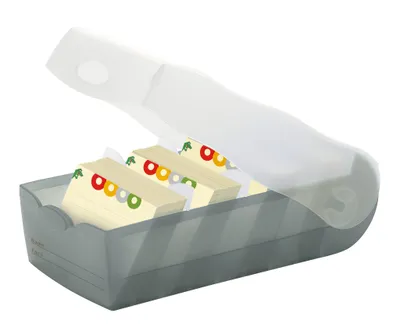 Obrázok produktu pre HAN 997-693, Polypropylén (PP), Šedá, Priesvitné, 121 mm, 246 mm, 85 mm