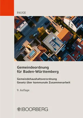 Obrázok produktu pre Gemeindeordnung für Baden-Württemberg