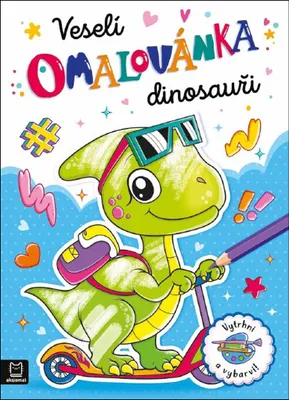 Obrázok produktu pre Omaľovánka Veselí dinosaury