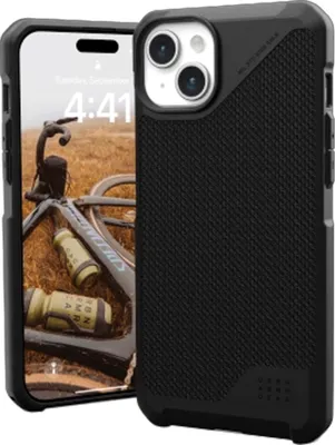 Immagine prodotto di Uag Metropolis Lt Custodia Magsafe per Iphone 15 Plus - Nero Poliammide