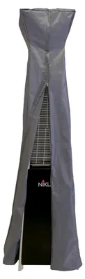 Obrázok produktu pre Ochranný kryt na vonkajší plynový ohrievač Termopatio, model Totem Niklas v tvare pyramídy