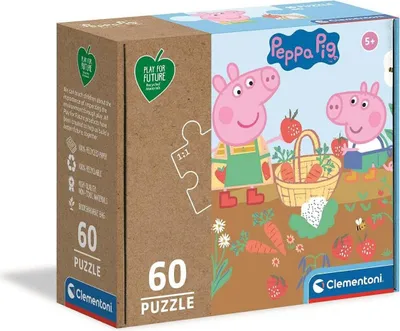 Image de Clementoni PEPPA PIG Puzzle de contour 60 pièce(s) Art