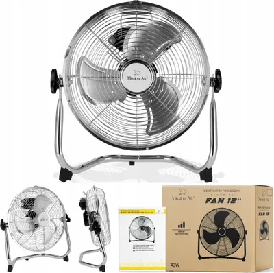 Obrázek produktu pro Podlahový ventilátor FAN 12" 30 cm