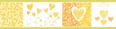 Produktbild von A.S. Création Papierbordüre 691736 Gelb Grün Ornament Symbol 0,13m x 5m 4000776691736