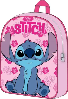 Obrázek produktu pro Dětský batoh Lilo & Stitch - Pink Leaf bag 40cm