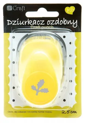 Produktbild von DpCraft Zierlocher 2,5cm Ostrokrzew Bastelwerkzeug