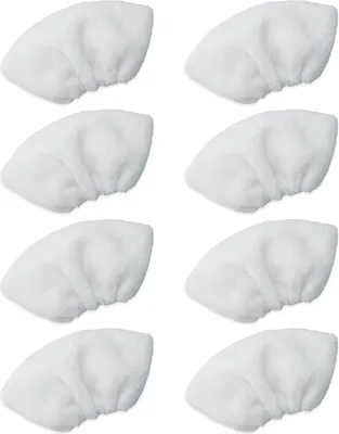 Produktbild von 8 Mikrofaser-Tuchset waschbar, für Kärcher Dampfreiniger EasyFix SC 2, SC 3, SC 4, SC 5 (8 Handdüse)