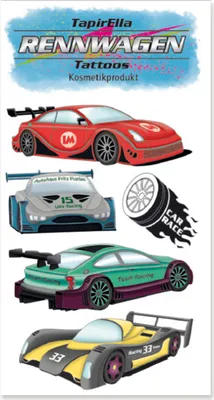 Produktbild von Lutz Mauder Verlag TapirElla Tattoo Autos