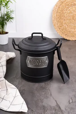 Produktbild von Hermia Concept, Fulbright- TMA5186, Schwarz, Vorratsdosen, 100% galvanisieren