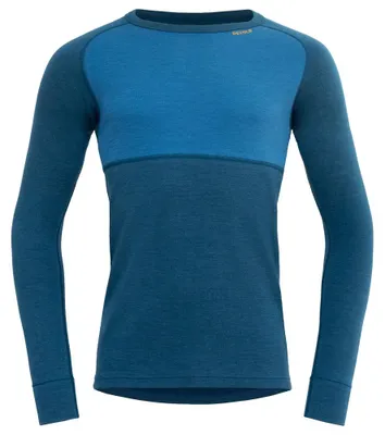 Produktbild von Devold Expedition Merino Silk Shirt Man Flood/Blue XL Thermischeunterwäsche