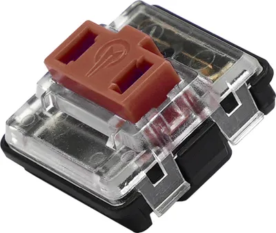 Produktbild von Perixx PERIBOARD-535 DE BR, ergonomische mechan. USB Tastatur (braune Taster)