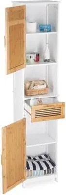 Immagine prodotto di Mobili da bagno - Armadio alto con ante