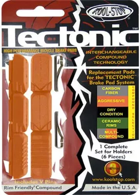 Immagine prodotto di Pastiglie freno -Tectonic-, R6 salmon, Kool-Stop, R6-515