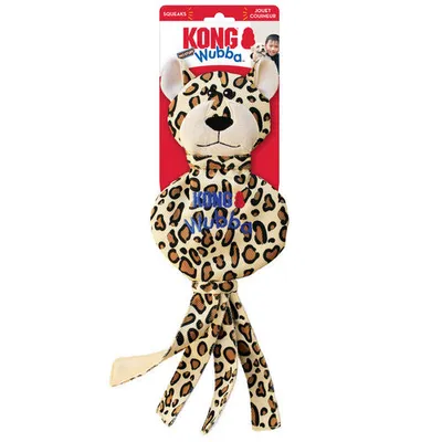 Obrázek produktu pro "KONG Dog Wubba No Stuff Cheetah Large