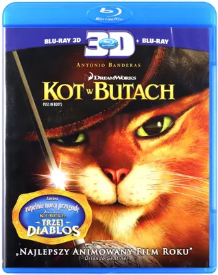 Produktbild von Der gestiefelte Kater (nur Originalversion) [BLU-RAY 3D]