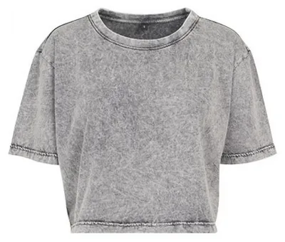 Productafbeelding van Build Your Brand - Dames T-shirt, model LT2244 (maat S) (grijs/zwart)