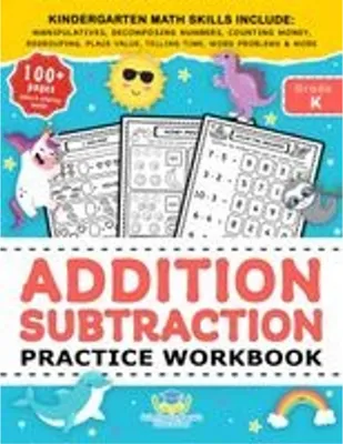 Obrázek produktu pro Addition Subtraction Practice Workbook