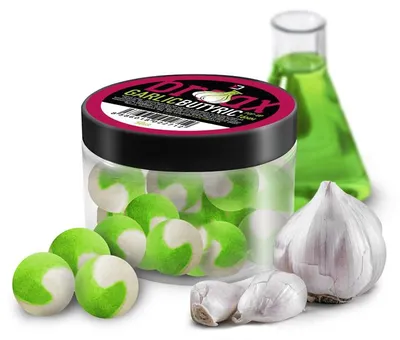 Produktbild von Delphin BreaX POP Köder 16mm/50g Knoblauch-Butyric