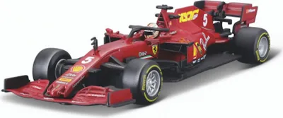 Image de Bburago Ferrari F1 SF1000 Toscane GP 1000 Vettel (échelle 1:18)